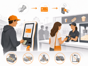 cash to card kiosks illustration in concessions